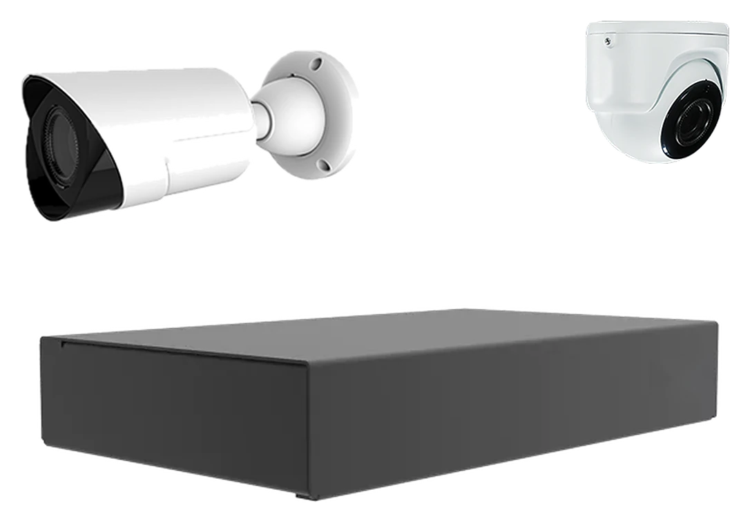 Bullet camera, dome camera and network video recorder